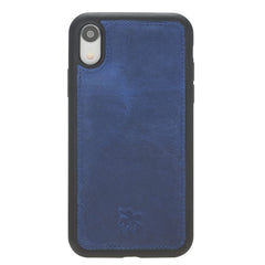Funda de cuero Lucca Snap On para iPhone XR