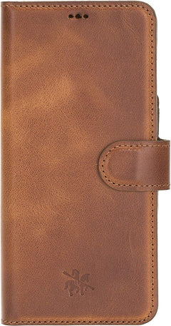 Funda tipo billetera de cuero con bloqueo RFID Florence para Samsung Galaxy S20 Plus
