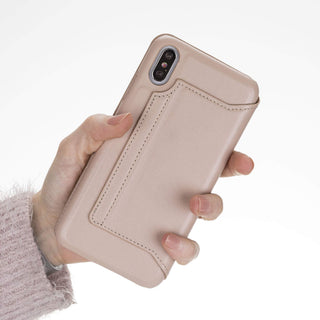 Venice RFID Blocking Leather Wallet Stand Case for iPhone XS Max