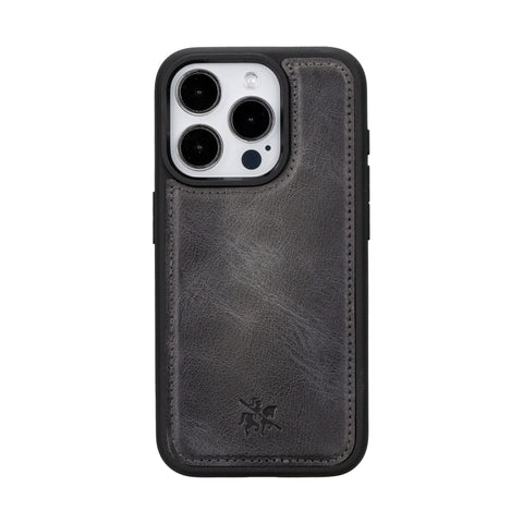 Lucca Snap On Leather Case for iPhone 15 Pro