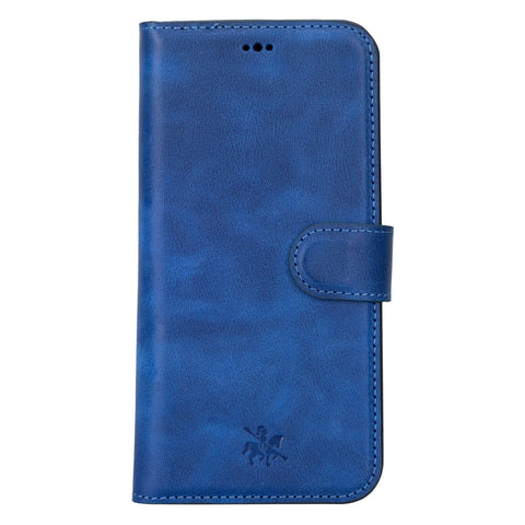 Funda tipo billetera de cuero desmontable con bloqueo RFID Ravenna para iPhone 15 Plus