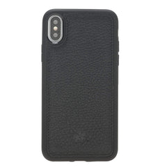 Funda de cuero Lucca Snap On para iPhone XS