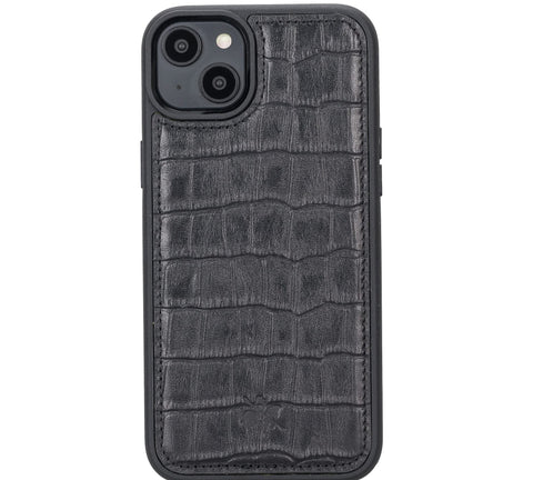 Lucca Snap On Leather Case for iPhone 14 Plus