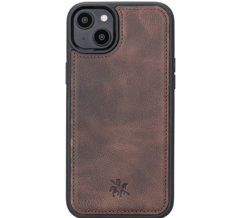Lucca Snap On Leather Case for iPhone 14 Plus