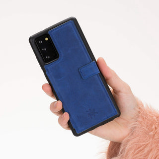 Fermo Funda de cuero para teléfono con billetera cruzada para Galaxy Note 20