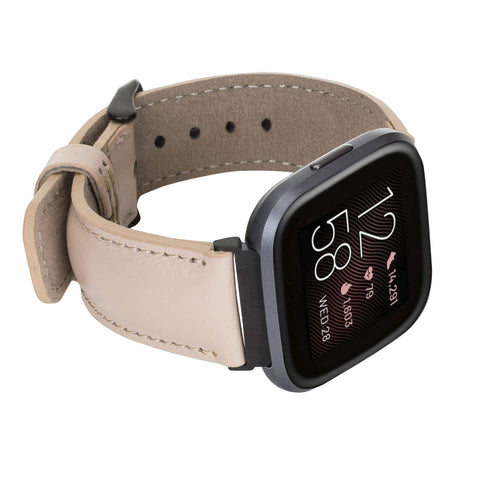 Tuscany Leather Watch Band for Fitbit Versa