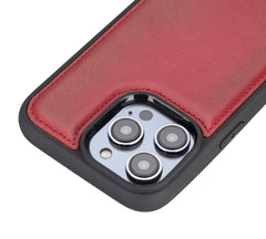 Lucca Snap On Leather Case for iPhone 14 Pro Max
