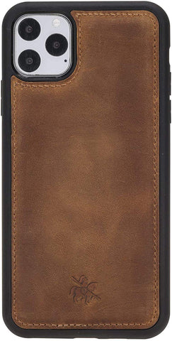 Funda de cuero Lucca Snap On para iPhone 11 Pro Max