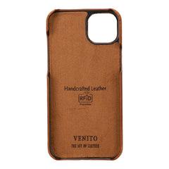 Funda tipo billetera de cuero con bloqueo RFID Florence para iPhone 15 Plus