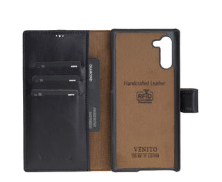 Florence RFID Blocking Leather Wallet Case for Samsung Galaxy Note 10