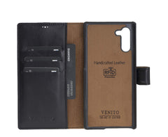 Funda tipo billetera de cuero con bloqueo RFID Florence para Samsung Galaxy Note 10