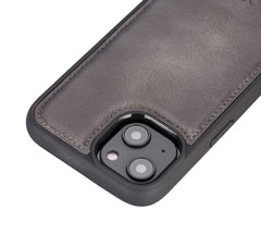 Lucca Snap On Leather Case for iPhone 14