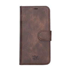 Funda tipo billetera de cuero desmontable con bloqueo RFID Ravenna para iPhone 13 Pro