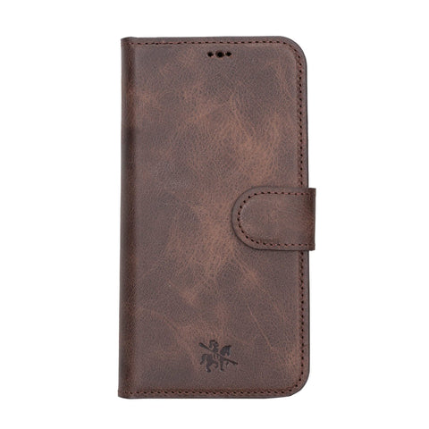 Ravenna RFID Blocking Detachable Leather Wallet Case for iPhone 13 Pro