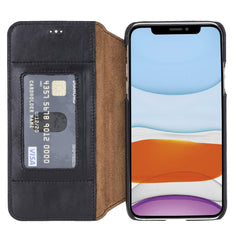 Estuche tipo billetera de cuero con bloqueo RFID Venice para iPhone 11 Pro Max