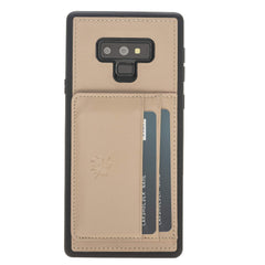 Funda tipo billetera de cuero Pisa Snap On con soporte para Samsung Galaxy Note 9