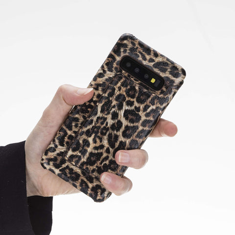 Venice RFID Blocking Leather Wallet Stand Case for Samsung Galaxy S10