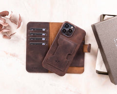 Florence RFID Blocking Leather Wallet Case for iPhone 14 Pro