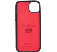 Funda tipo billetera de cuero desmontable con bloqueo RFID Ravenna para iPhone 14 Plus