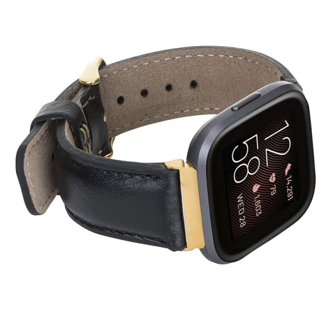 Tuscany Leather Watch Band for Fitbit Versa