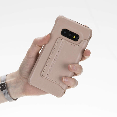 Venice RFID Blocking Leather Wallet Stand Case for Samsung Galaxy S10e