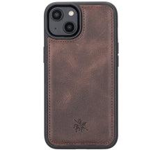 Lucca Snap On Leather Case for iPhone 14