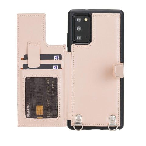 Fermo Leather Crossbody Wallet Phone Case for Galaxy Note 20