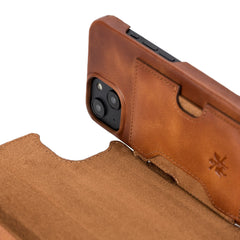 Florence RFID Blocking Leather Wallet Case for iPhone 14