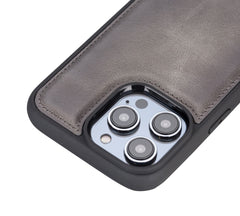 Lucca Snap On Leather Case for iPhone 14 Pro Max