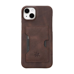 Funda tipo billetera de cuero con bloqueo RFID Florence para iPhone 15 Plus