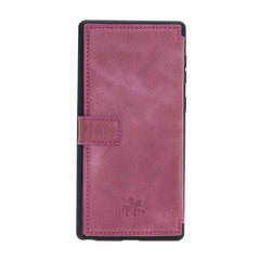 Verona - Funda tipo cartera delgada de piel con bloqueo RFID para Samsung Galaxy Note 10