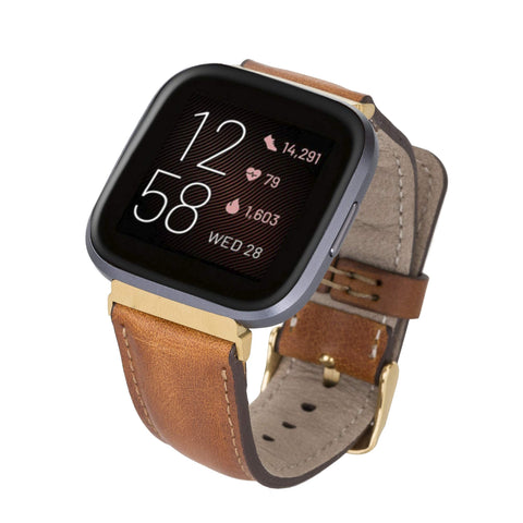 Tuscany Leather Watch Band for Fitbit Versa