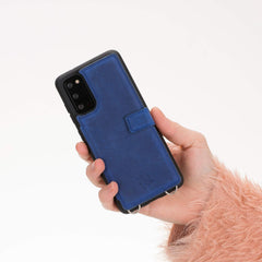 Fermo Leather Crossbody Wallet Phone Case for Galaxy S20