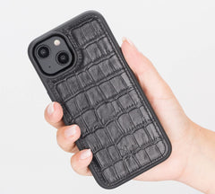 Lucca Snap On Leather Case for iPhone 14