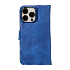 Funda tipo billetera de cuero con bloqueo RFID Florence para iPhone 15 Pro Max