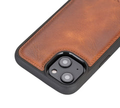 Lucca Snap On Leather Case for iPhone 14