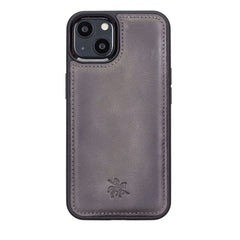 Funda de cuero Lucca Snap On para iPhone 13