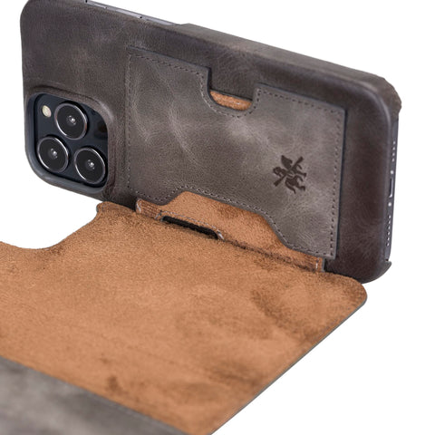 Florence RFID Blocking Leather Wallet Case for iPhone 14 Pro Max
