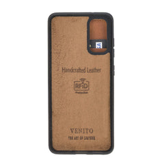 Verona Funda tipo billetera delgada de cuero con bloqueo RFID para Samsung Galaxy S20