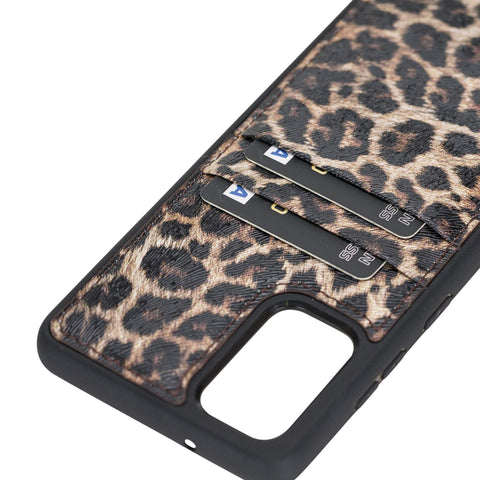 Funda tipo billetera de cuero Capri Snap On para Samsung Galaxy S20 Plus
