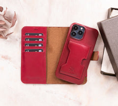 Florence RFID Blocking Leather Wallet Case for iPhone 14 Pro Max
