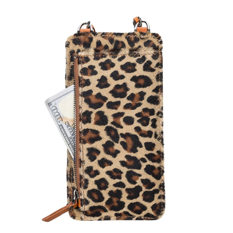 Bolso para teléfono Vittoria Universal Slim tipo bandolera de cuero 