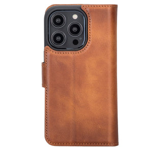 Ravenna RFID Blocking Detachable Leather Wallet Case for iPhone 14 Pro