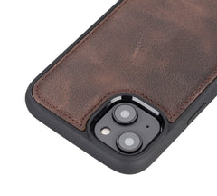 Lucca Snap On Leather Case for iPhone 14 Plus