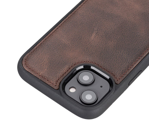 Lucca Snap On Leather Case for iPhone 14 Plus