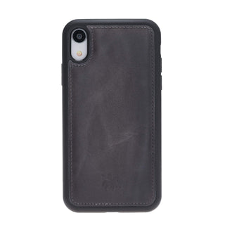 Lucca Snap On Leather Case for iPhone XR