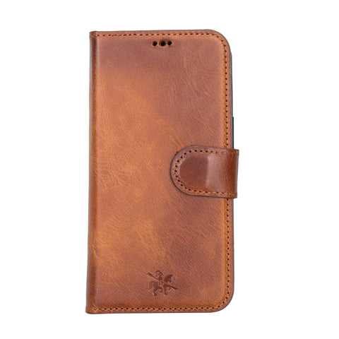 Ravenna RFID Blocking Detachable Leather Wallet Case for iPhone 13 Pro