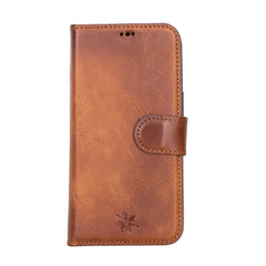 Funda tipo billetera de cuero desmontable con bloqueo RFID Ravenna para iPhone 13 Pro