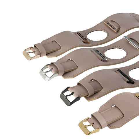 Ancona Leather Cuff Band Strap for Apple Watch