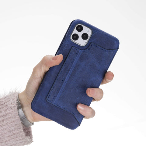 Venice RFID Blocking Leather Wallet Stand Case for iPhone 11 Pro Max